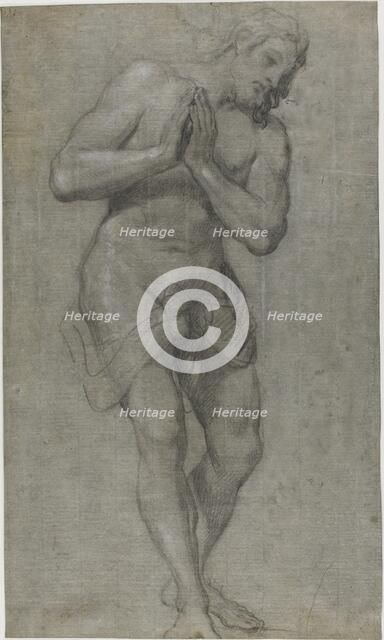 Standing Christ (Study for a Baptism), n.d. Creator: Louis de Boullogne II.
