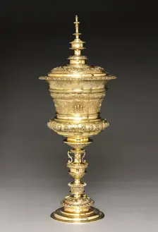 Standing Cup, mid-late 1500s. Creator: Virgilius Solis (German, 1514-1562), after a design by