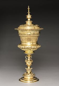 Standing Cup, mid-late 1500s. Creator: Virgilius Solis (German, 1514-1562), after a design by