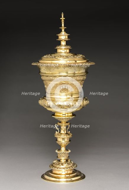 Standing Cup, mid-late 1500s. Creator: Virgilius Solis (German, 1514-1562), after a design by.