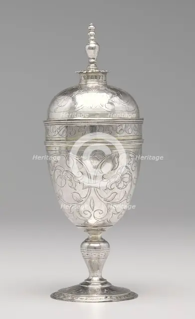 Standing Cup and Cover, 1593. Creator: Unknown.