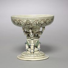 Standing Cup, c. 1540-1560. Creator: Saint-Porchaire (French)
