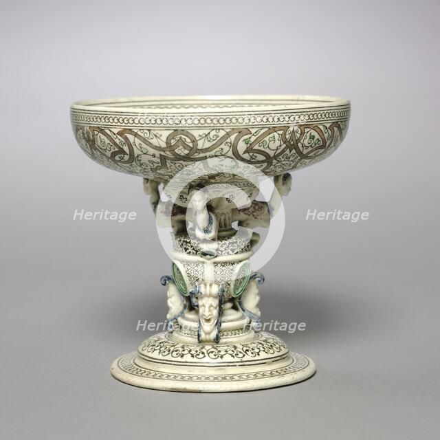 Standing Cup, c. 1540-1560. Creator: Saint-Porchaire (French).