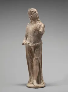 Standing Angel, c. 1495/1500. Creator: Unknown