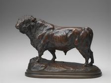 Standing Angus Bull, model second half 19th century. Creator: Isidore-Jules Bonheur