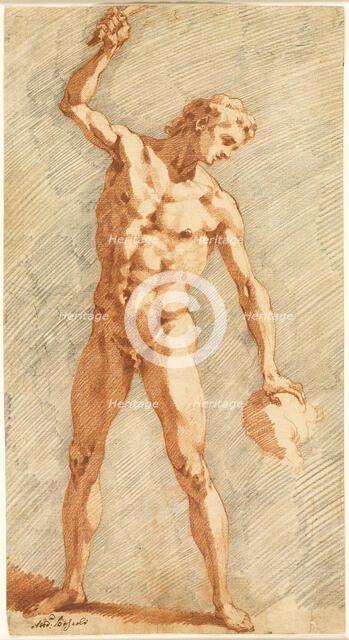 Standing Academy, c. 1587. Creator: Andrea Boscoli.