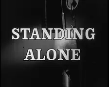 Standing Alone - title card, 1940. Creator: British Pathe Ltd