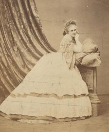 [Standing at the Prie-Dieu], 1861-64. Creator: Pierre-Louis Pierson