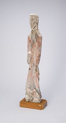 Standing Attendant (Tomb Figurine), Eastern Zhou dynasty, Warring States period 4th/3rd cent. B.C. Creator: Unknown