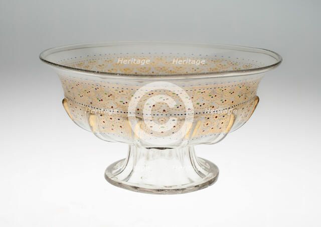 Standing Bowl, Murano, 1490/1500. Creator: Unknown.