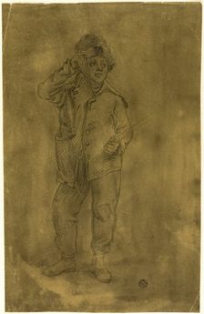 Standing Boy, c. 1794. Creator: John Downman