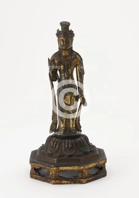 Standing Bodhisattva, Possibly Sui dynasty, 581-618. Creator: Unknown.