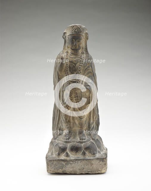 Standing bodhisattva, Period of Division, 550-577. Creator: Unknown.