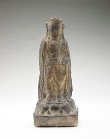 Standing bodhisattva, Period of Division, 550-577. Creator: Unknown