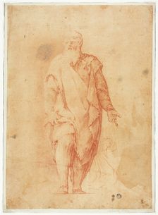 Standing Bearded Man, n.d. Creator: Luca Giordano