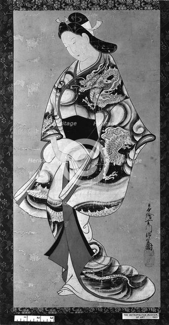 Standing Beauty. Creator: Hishikawa Moronobu.