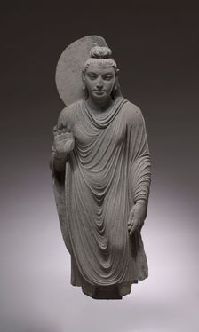 Standing Buddha, 150-200. Creator: Unknown
