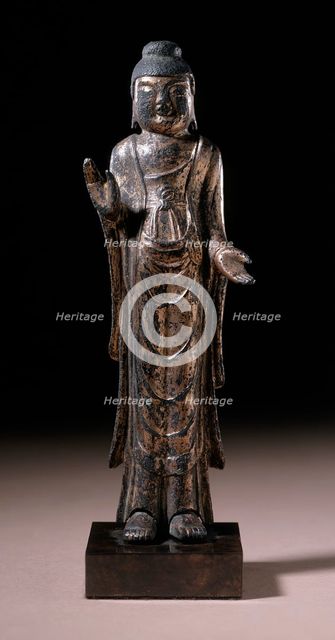 Standing Buddha, 9th-early 10th century. Creator: Unknown.