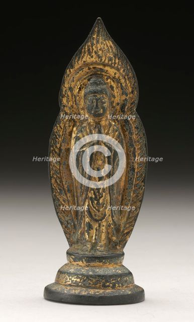 Standing Buddha, 9th-early 10th century. Creator: Unknown.