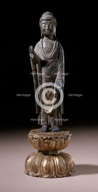 Standing Buddha, Late 7th-8th century. Creator: Unknown.
