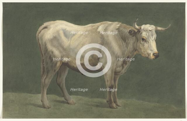 Standing bull, to the right, 1775-1833. Creator: Jean Bernard.