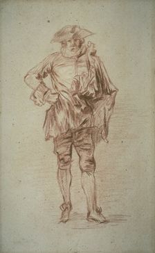 Standing Gentleman, n.d. Creator: Nicolas Lancret