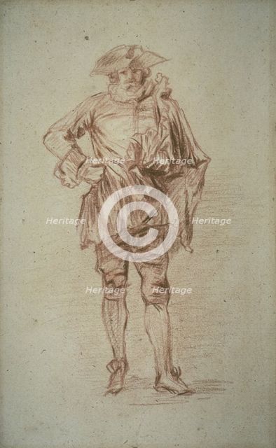Standing Gentleman, n.d. Creator: Nicolas Lancret.