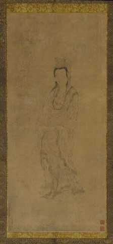 Standing Guanyin, 17th century. Creator: Zhang Hong