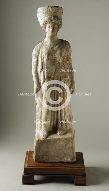 Standing Female, 5th century BC. Creator: Unknown.