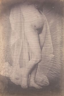 [Standing Female Nude], ca. 1856. Creator: Unknown