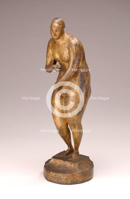 Standing Female Nude, c. 1907. Creator: Elie Nadelman.