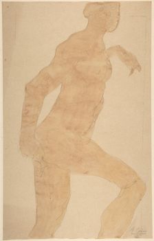 Standing Female Nude, n.d.. Creator: Unknown