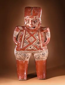 Standing Female Figure, 400-100 B.C.. Creator: Unknown