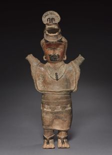 Standing Female Figure, 600-900. Creator: Unknown
