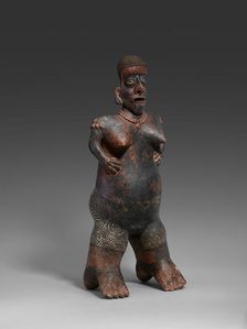 Standing Female Figure, A.D. 100/300. Creator: Unknown