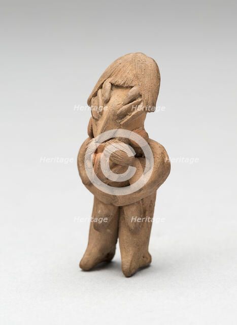 Standing Female Holding a Child in Her Arms, 500 B.C./300 B.C. Creator: Unknown.