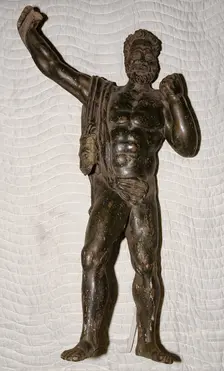 Standing Figure of Hercules, 1700/25. Creator: Unknown