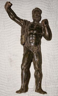 Standing Figure of Hercules, 1700/25. Creator: Unknown