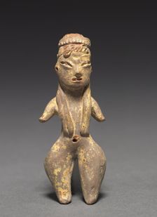 Standing Figurine, 1200-900 BC. Creator: Unknown