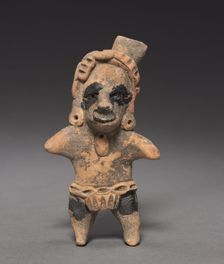 Standing Figurine, c. 150-1 BC. Creator: Unknown