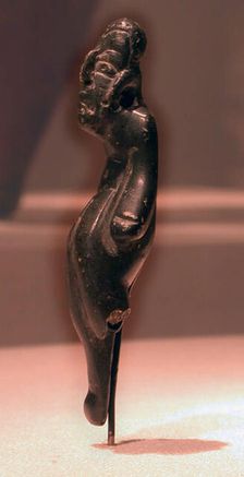 Standing Figurine with Missing Leg, 800/400 B.C. Creator: Unknown