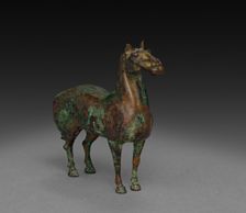 Standing Horse, 206 BC - AD 220. Creator: Unknown