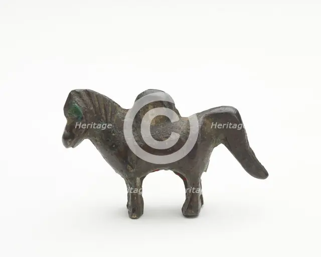 Standing horse, Period of Division, 220-589. Creator: Unknown.