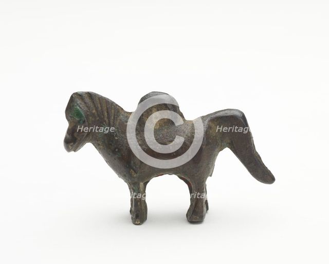 Standing horse, Period of Division, 220-589. Creator: Unknown.