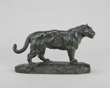 Standing Jaguar, model n.d., cast 1860/1873. Creator: Antoine-Louis Barye