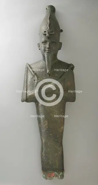 Standing Osiris Statue, New Kingdom-Third Intermediate Period (1504-711 BCE) or modern. Creator: Unknown.