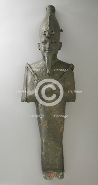 Standing Osiris Statue, New Kingdom-Third Intermediate Period (1504-711 BCE) or modern. Creator: Unknown.