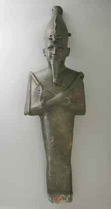 Standing Osiris Statue, New Kingdom-Third Intermediate Period (1504-711 BCE) or modern. Creator: Unknown