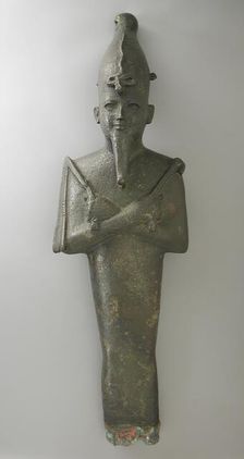 Standing Osiris Statue, New Kingdom-Third Intermediate Period (1504-711 BCE) or modern. Creator: Unknown