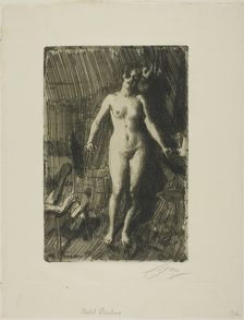 Standing Model, 1901. Creator: Anders Leonard Zorn